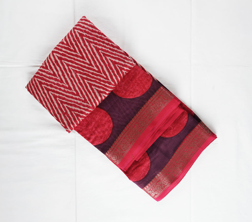 Chanderi Cotton Silk Zari