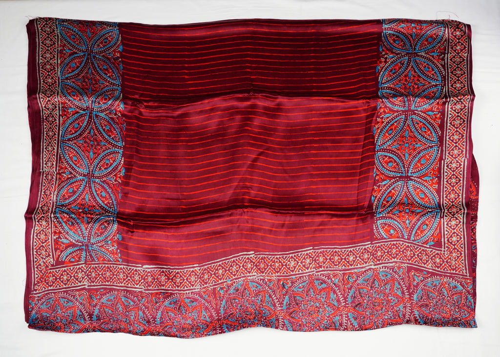 Modal Silk with Lagda patti pallu