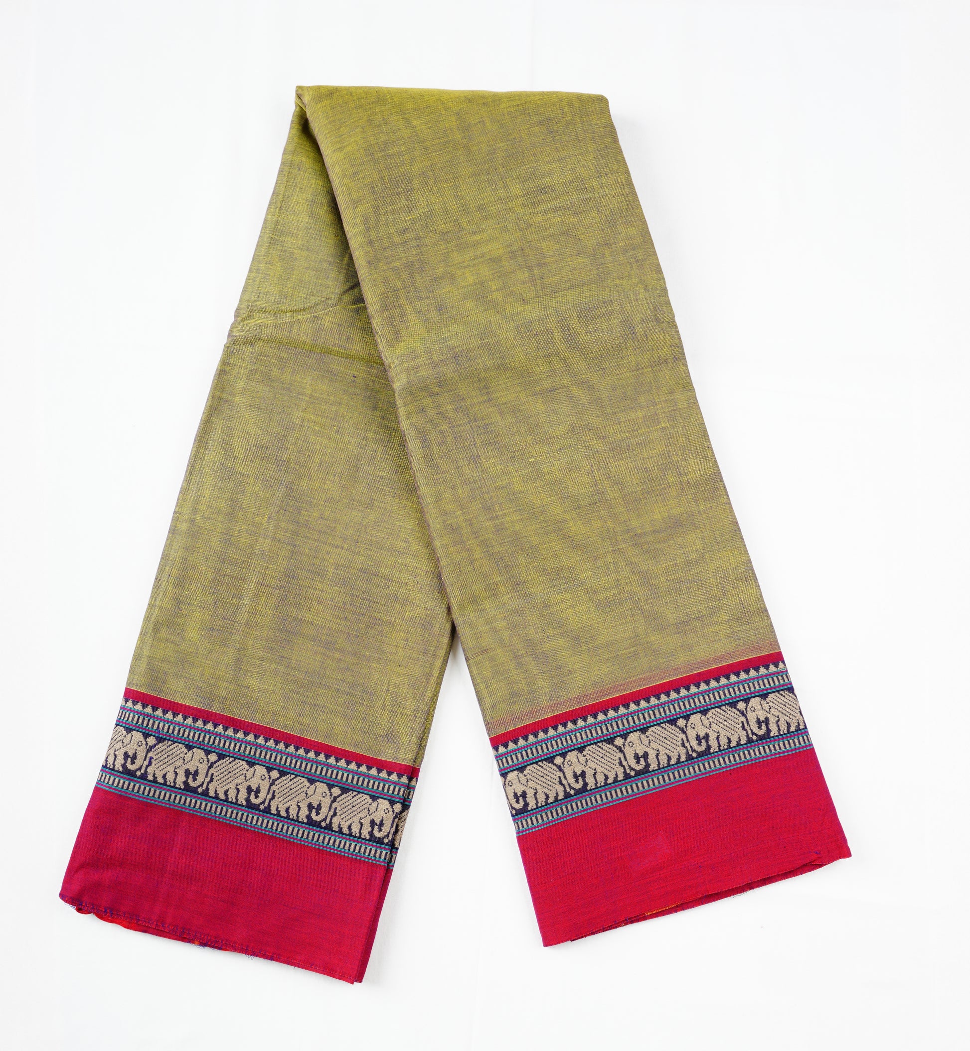 Narayanpet Cotton Elephant Border