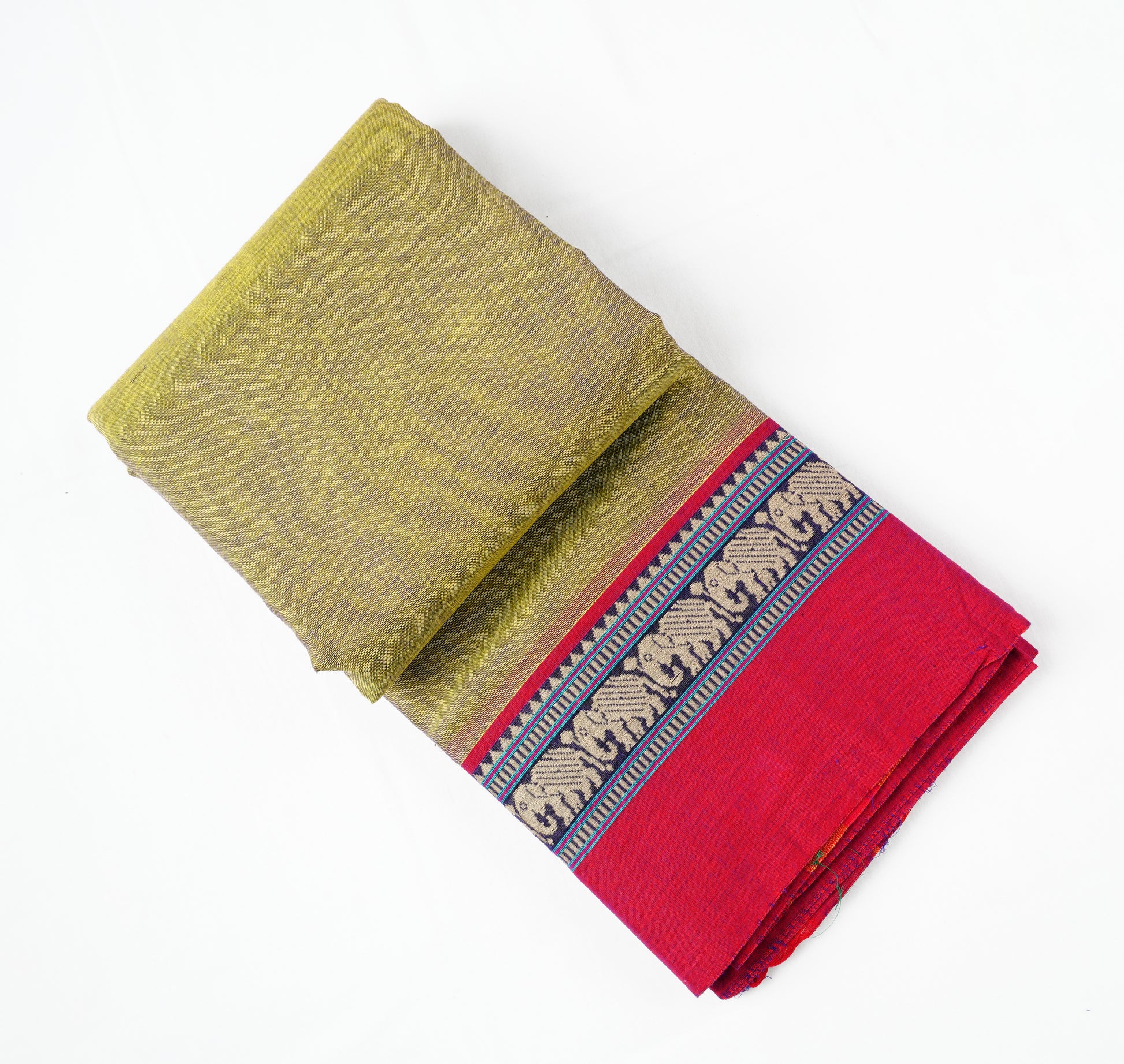 Narayanpet Cotton Elephant Border