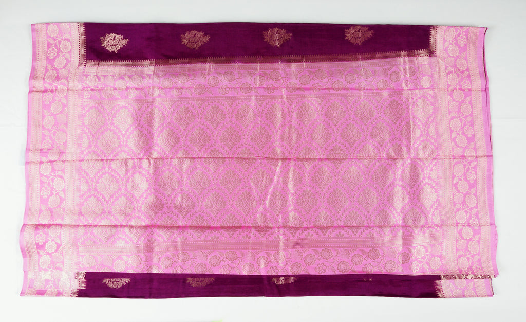 Semi Silk Benares border