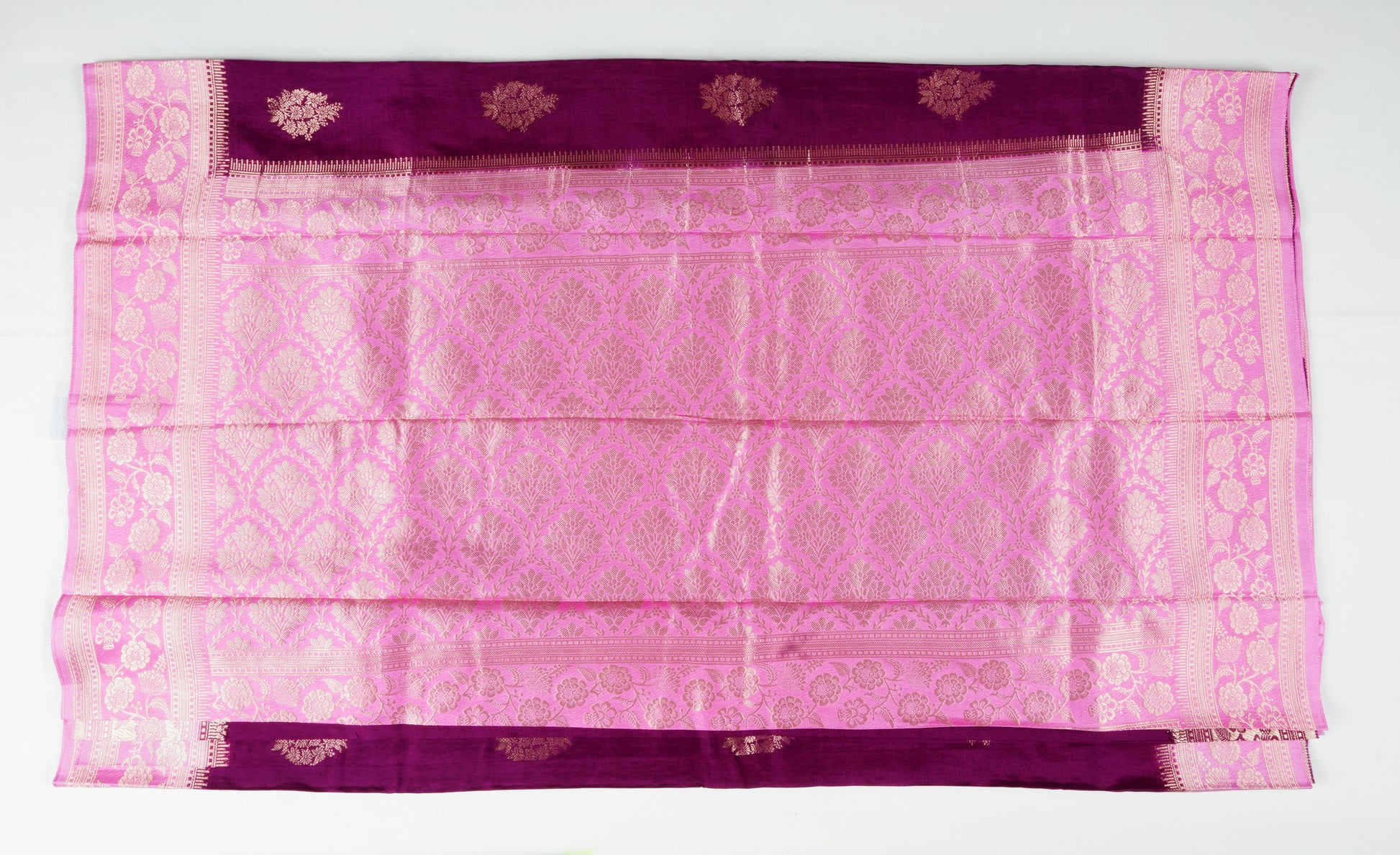 Semi Silk Benares border