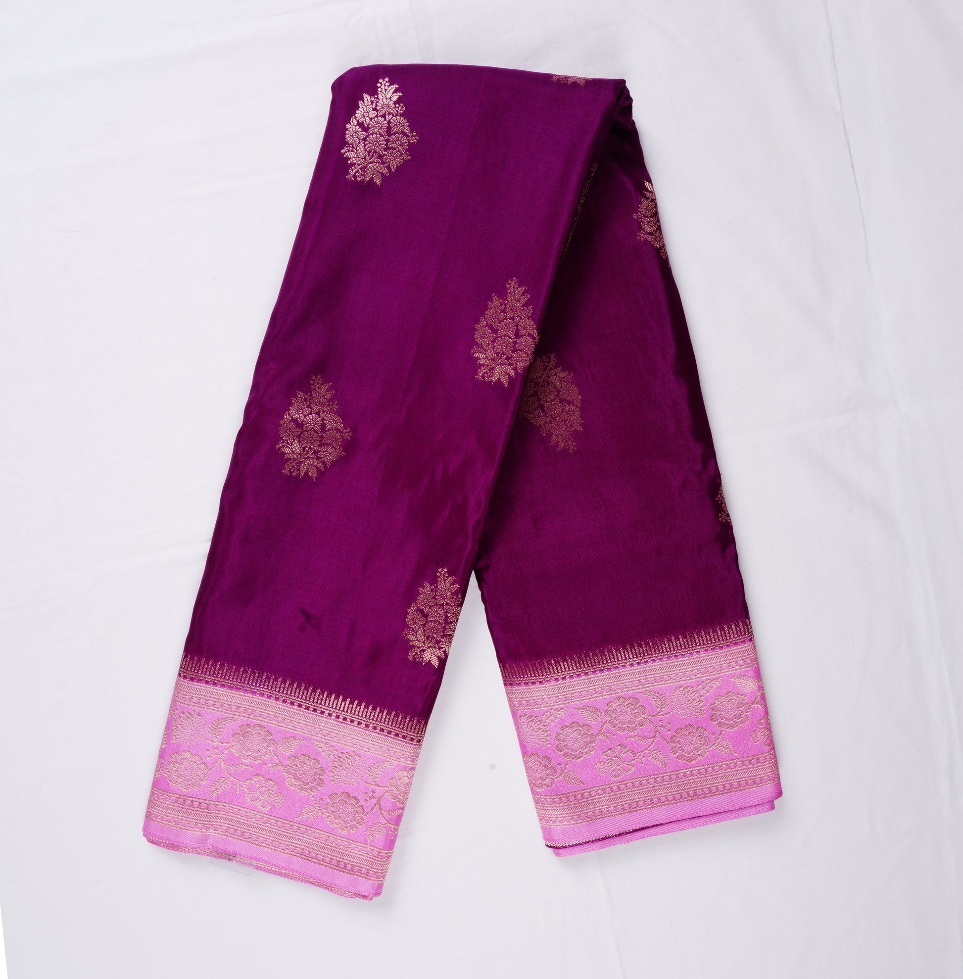 Semi Silk Benares border